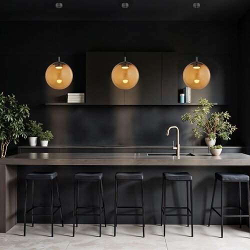  Argon 8831 - Visilica na sajli SACRAMENTO 1xGX53/8W/230V braon/zadimljena Slike