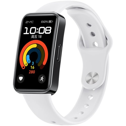 INF Silikonski nadomestni pašček za Huawei Band 10 White, (5000264330) Cene