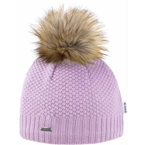 Kama KAPA A166 Ženska zimska kapa, ružičasta, veličina