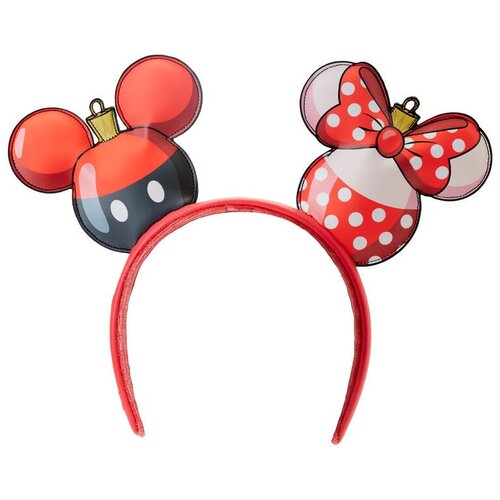 Loungefly Disney Mickey &amp;amp;#38; Minnie Christmas ear headband Slike