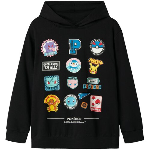 name it Sweater majica 'NKMJimm Pokemon' azur / žuta / crvena / crna Cijene