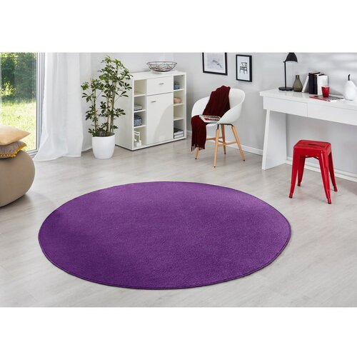 Hanse Home Vijolična preproga ⌀ 200 cm Slike