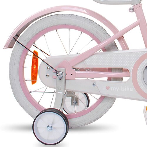  Dječji bicikl 14&amp;quot; Heart Bike Silver Moon rozi Slike