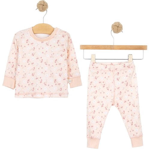 Just kiddin baby otro&amp;scaron;ka pižama z dolgimi rokavi blossom pink Slike