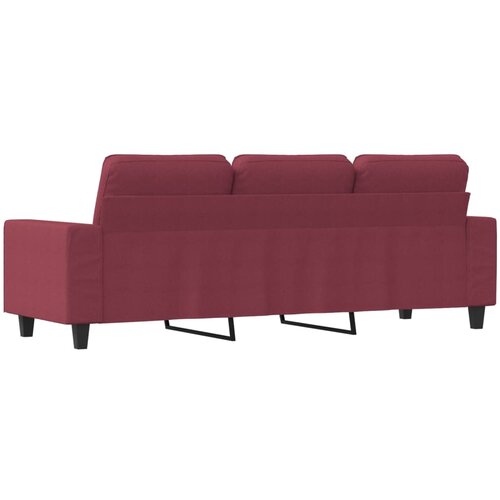  Trosjed od tkanine crvena boja vina 180 cm Slike