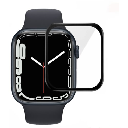  KALJENO STAKLO HARD PMMA FULL GLUE WATCH PROTECTOR ZA APPLE WATCH SERIES 7 45MM Cene