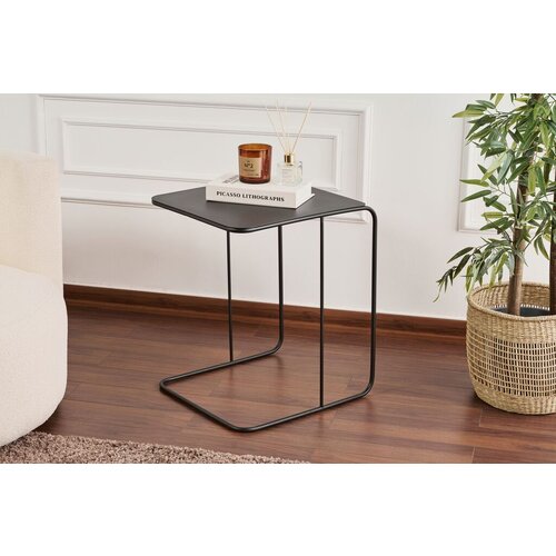Hanah home klub sto Shb-011,47x46x57 cm, Crni Cene