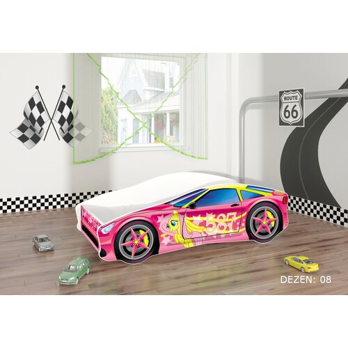 ACMA dečiji krevet car 160x80 du&amp;scaron;ek 7 cm8 Slike
