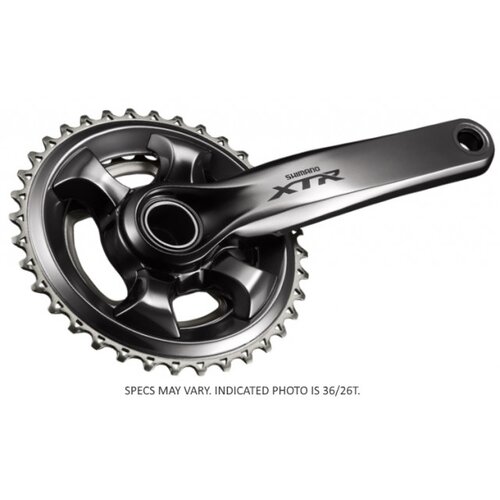  pogon shimano xtr FCM90002 36X26T kurbla 175MM 11 brzina hollowtech 2 w/o bb for chainline 488MM indpack IFCM9000EX66 shimano Slike