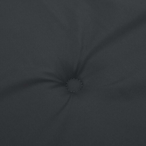 Jastuk za vrtnu klupu crni 150x50x4 cm od tkanine Oxford Slike