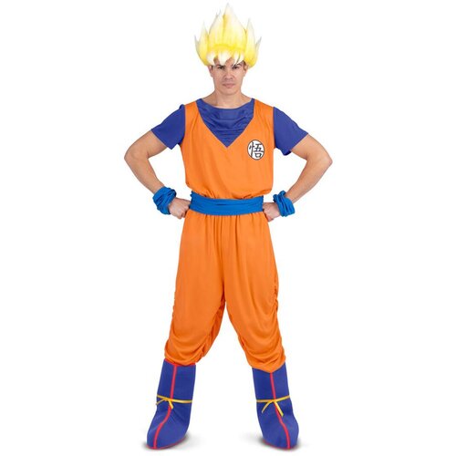 My other Me Svečana odjeća za odrasle Goku Dragon Ball Plava Oranžna M Slike