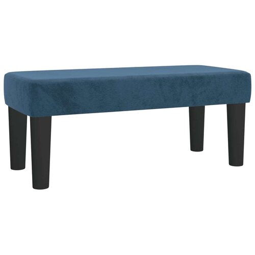 VidaXL Krevet s oprugama i madracem tamnoplavi 120 x 190 cm bar&amp;scaron;un Slike
