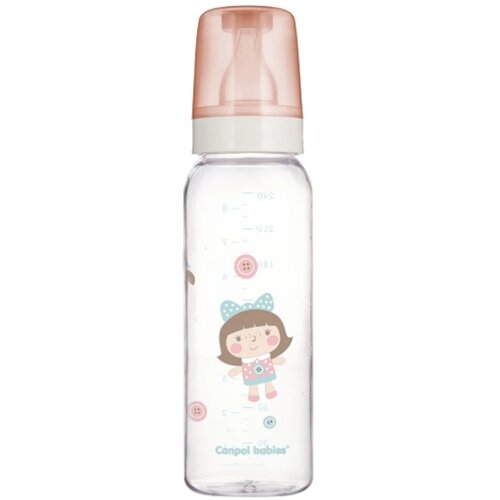 Canpol Baby staklena fla&scaron;ica 240ml Pink, Print Cene
