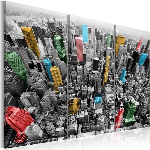  Slika - New York in the CMYK color model 120x80 Slike