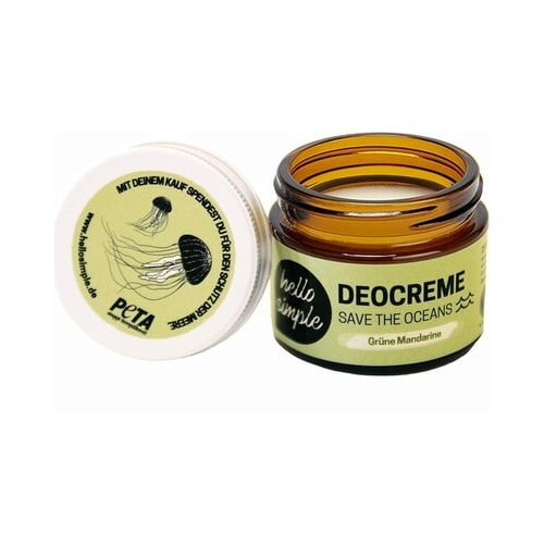 Hello simple Kremen dezodorant Zelena mandarina Slike