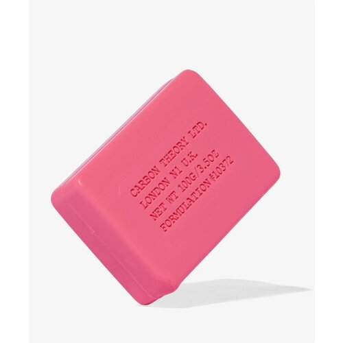 Carbon Theory Facial Cleansing Bar Niacinamide čistilno milo za obraz Pink 100 g Slike