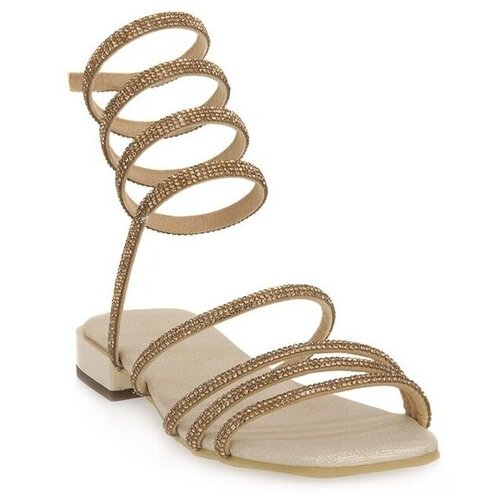 Laura Biagiotti Sandali &amp;amp; Odprti čevlji 8494 Pozlačena Slike