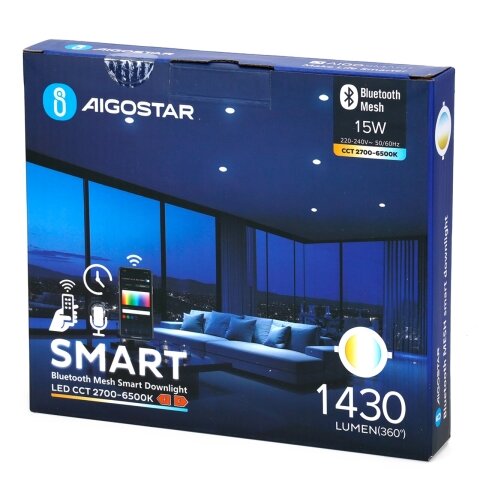 Aigostar LED prigu&amp;scaron;iva ugradna svetiljka MESH LED/15W/230V Slike