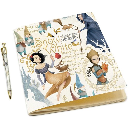 Kartos A5 zvezek s pisalom 64 strani Snow White – Cene