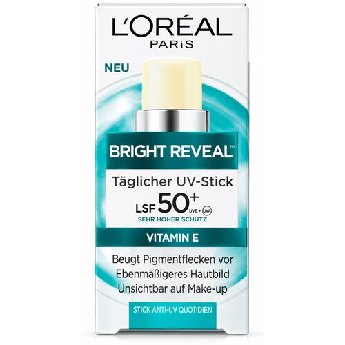 L&amp;acute;Or&amp;eacute;al Paris Za&amp;scaron;čita pred soncem Bright Reveal SPF 50+ Anti-UV-Stick - Vitamin E Slike