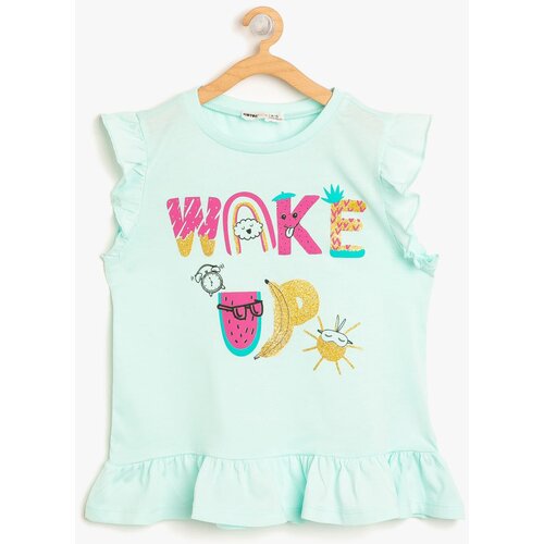 Koton Pajama Top - Green - Graphic Slike