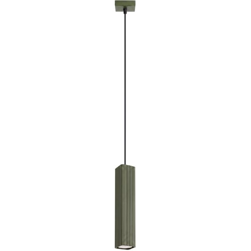 Sollux Lighting Viseča svetilka RAYO 1 olivno zelena, (5000499898) Slike