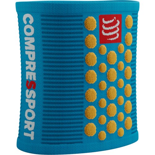  Znojnik za ruke Compressport Sweatbands 3D-DOTS Hawaiian Ocean/Citrus Cijene