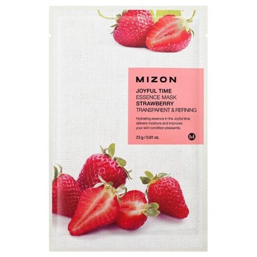 Mizon Joyful Time Strawberry Sheet maska za omek&scaron;avanje lica 23 g Cijene