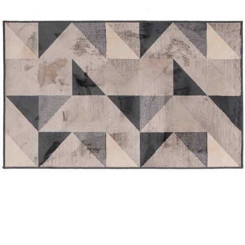 Douceur d intérieur Sivi/bež tepih od mješavine pamuka 68x110 cm Graphic – Cijene