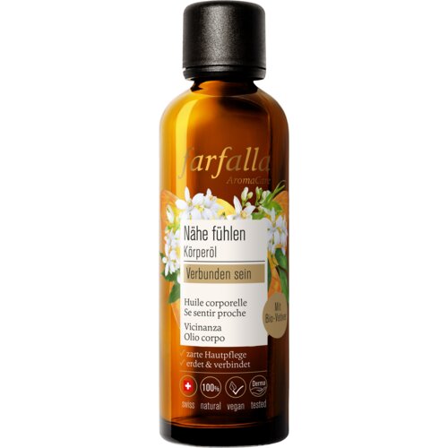 Farfalla Olje za telo za občutek bližine &amp;quot;Biti povezan&amp;quot; - 75 ml Slike