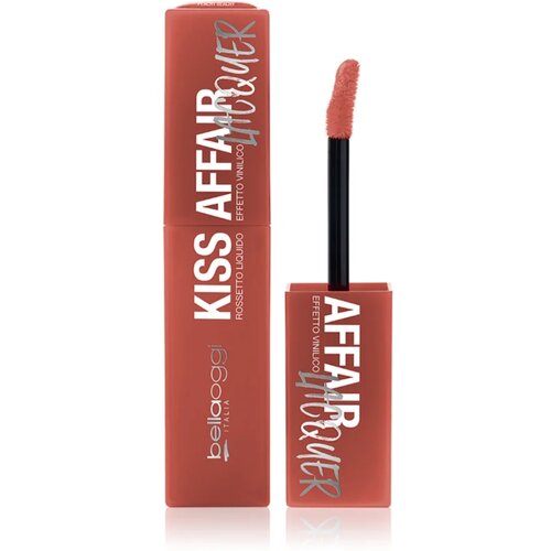 bellaoggi Kiss Affair Lacquer dolgoobstojna tekoča šminka odtenek Peachy Beachy 3,9 ml Cene