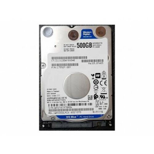 Western Digital hard disk 2 5 SATA3 caviar 500GB WD5000LPZX blue Cene