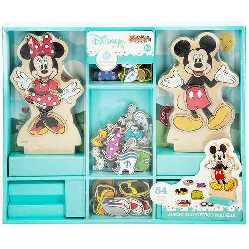 Disney Drveni magnetni set za oblačenje Minnie Mouse - 54 dijela Slike