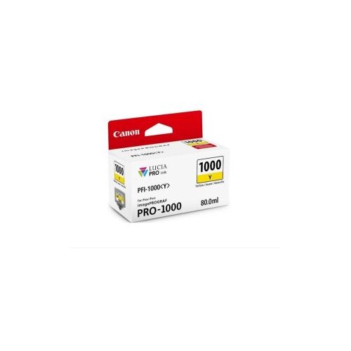 Tinta CANON PFI-1000 YELLOW Slike