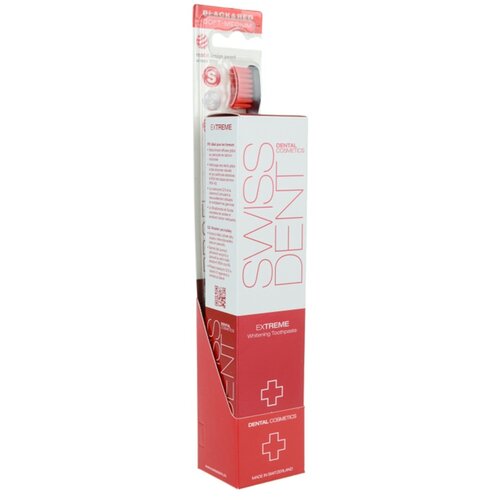 Swissdent Extreme Whitening darilni set zobna pasta Extreme Whitening Toothpaste 50 ml + zobna &amp;scaron;četka Whitening Soft Toothbrush Slike