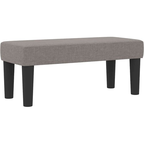  Krevet s opruga kutije Sivo-smeđa 80 x 200 cm tkanina Slike