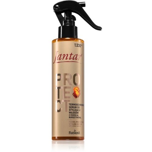 Farmona Jantar Amber Essence za&amp;scaron;čitno pr&amp;scaron;ilo za toplotno oblikovanje las 200 ml Slike