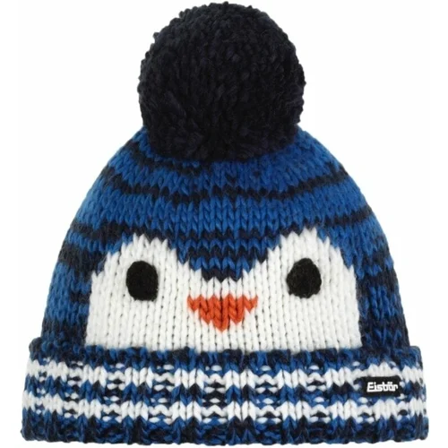 Eisbär Rico Pompon Kids Beanie Blue/White/Red/Grey UNI Zimska kapa