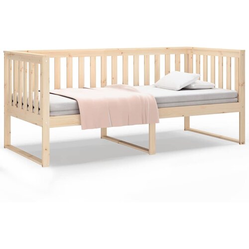  Dnevni krevet bez madraca 100x200 cm puno drvo bor Slike