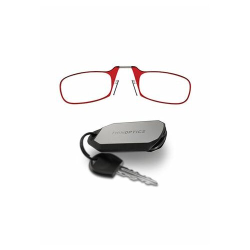 Thinoptics naočare sa dioptrijom Keychain Medium Power Glasses Red Slike