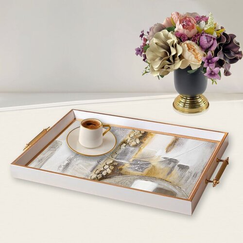 Aberto Design Poslužavnik TPB9944 50 x 29 x 3.5 cm, Šareni Cene