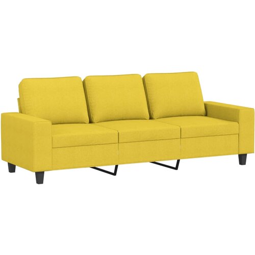 Maison Chic kavč - Sofa - Kanape svetlo rumen 180 cm blago, (21726638) Cene