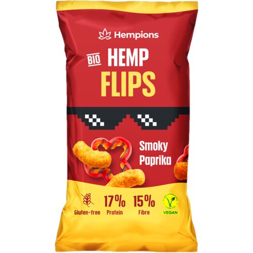 BIO Hemp Flips Smoky Paprika - 70 g Slike