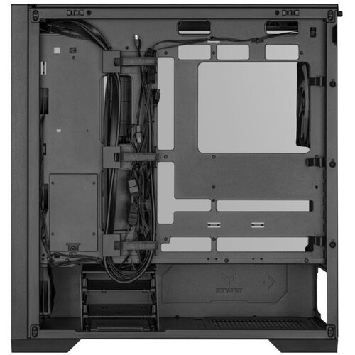 Asus TUF Gaming GT302 ARGB ATX/EATX Gaming ohi&amp;scaron;je črno, Interchangeable side panels, Detachable top panel, Square-type mesh front panel, Four 140 x 28 mm ARGB fans, Hidden-connector motherboard support, Front Panel High-Speed USB Type-C - 90DC00I0-B19000 Slike