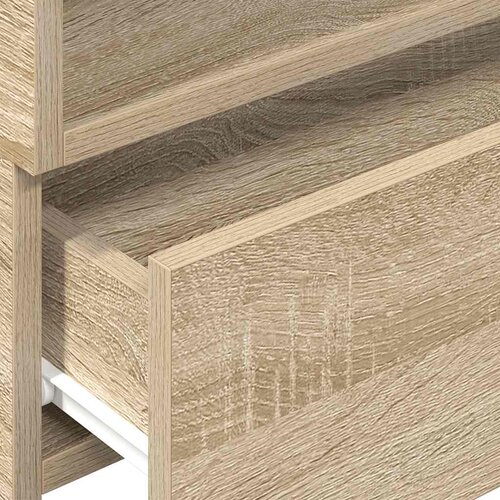  Zidni noćni ormarić sonoma hrast 45x26x28,5 cm Slike