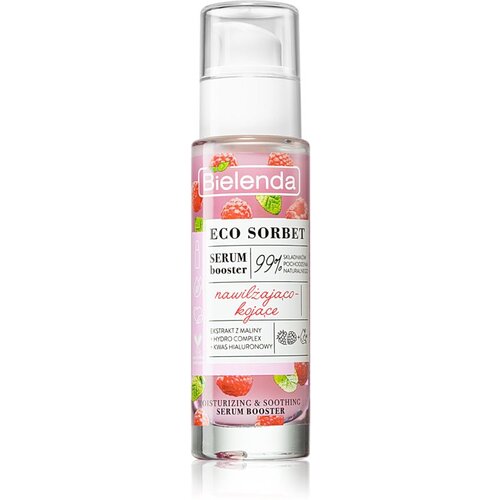 Bielenda Eco Sorbet Raspberry pomirjujoči vlažilni serum 30 ml Slike