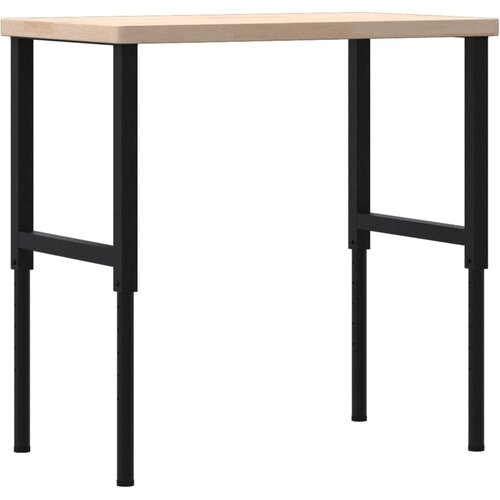  Radni stol 100x60x(73-99,5) cm od masivne hrastovine pravokutni Slike