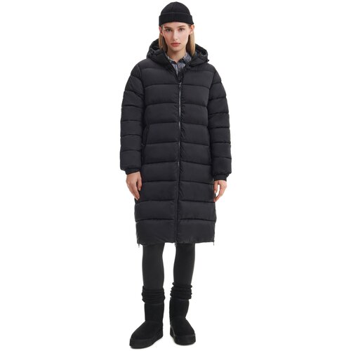 Cropp ženski kaput s kapuljačom - Crna  3763W-99X Cijene