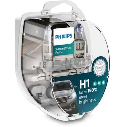 Philips Žarnica H1 X-treme Vision Pro150 2x 12V 12258XVPS2 55W P14.5s S2 Cene