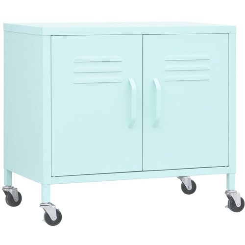 VidaXL Omara za shranjevanje mint zelena 60x35x56 cm jeklo, (20705435) Slike